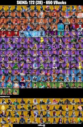 (PC/XBOX) 650 VB) 172 SKINS ❤️ The Reaper ❤️ Elite Agent ❤️ Fixer ❤️ Blue Striker ❤️ Dante ❤️ Trilogy ❤️ Sultura ❤️ Vivi Chroma ❤️ Prodigy ❤️ Blitz — image 2