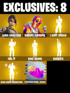 (PC/PSN/XBOX) 186 SKINS 💫 Aura Analyzer ⚡️ Dummy Supreme 💍 Zeus ⚡️ Snap 💍 Raven ⚡️ Twyn 💍 Kado Thorne ⚡️ Ronin 💍 Malik ⚡️ Era | 150 V-Buck | PARENTAL CONTROLS — Fortnite account listing