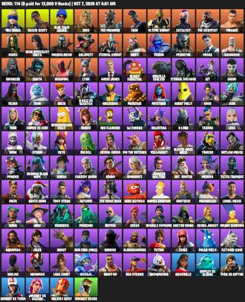[PC/XBOX] | 114 skins | Orange Justice | Travis Scott | Lara Croft | Neo Versa | Blue Team Leader | Zeus | The Prisoner | Fade | #MWV4516 — image 2