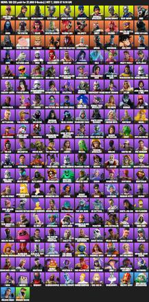 [PC/PSN] | 192 skins | 7100 V-bucks | Orange Justice | Take The L | Floss | OG STW | Black Knight | Sparkle Specialist | Royale Knight | #CEG2729 — image 2