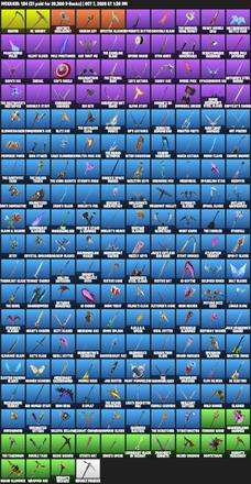 [PC/PSN] | 206 skins | 7200 V-bucks | Candy Axe | Renegade Raider | Psycho Bandit | John Wick | Molten Battle Hound | Hades | All Might | #KWB8251 — image 3