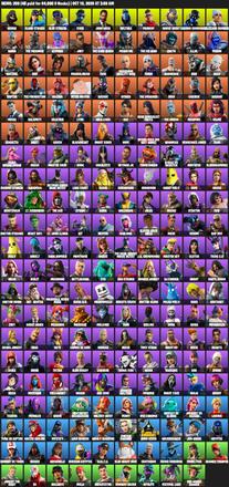[PC] | 209 skins | Orange Justice | IKONIK | Lara Croft | Cloud Striker | Blue Striker | Fixer | John Wick | Sultura | Prodigy | #FEK7736 — image 2