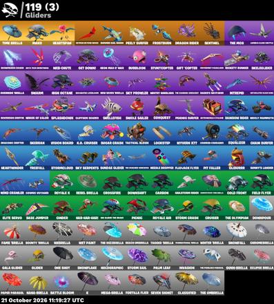 [PC/XBOX] | 101 skins | Floss | Orange Justice | Take The L | Black Knight | Sparkle Specialist | Royale Knight | The Reaper | Elite Agent | #UIF3445 — image 5