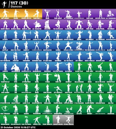 [PC/XBOX] | 101 skins | Floss | Orange Justice | Take The L | Black Knight | Sparkle Specialist | Royale Knight | The Reaper | Elite Agent | #UIF3445 — image 4