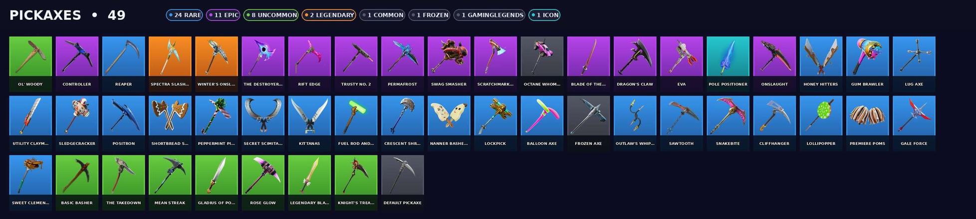 [PC/XBOX] | 58 skins | 1950 V-bucks | Orange Justice | Take The L | OG STW | IKONIK | Glow | The Reaper | Elite Agent | Omega | #QQL6970 — image 2