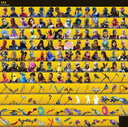 [PC/XBOX] | 402 skins | Raider's Revenge | Orange Justice | OG STW | Travis Scott | Renegade Raider | Lara Croft | Spider-Man | #JIF2293 — image 1