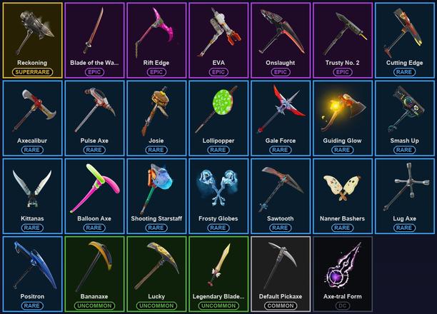[PC/PSN/XBOX] 40 Skins | Blue Squire | Elite Agent | Reckoning | Rogue Agent | Royale Knight | The Reaper | Calamity | Carbide | Dark Voyager | Dire | Drift | Love Ranger | Omega | Rex | Valor | Axe-tral Form | Battlehawk | Blade of the Waning Moon — image 3