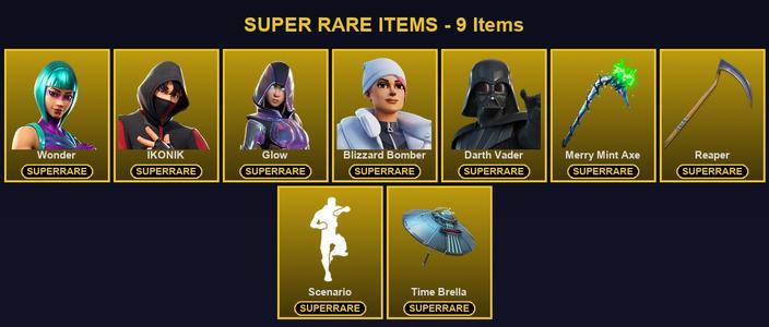 [PC] 143 Skins | Blizzard Bomber | Darth Vader | Glow | IKONIK | Merry Mint Axe | Reaper | Wonder | Catalyst | Deadpool | Dynamo Dancer | Frozen Love Ranger | Frozen Raven | Frozen Red Knight | Fusion | Gear Specialist Maya | Joey | Kymera | Malice — Fortnite account listing
