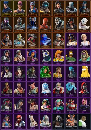 [PC/PSN/XBOX] 121 Skins | Ol' Woody | Reaper | Reckoning | Rose Team Leader | Warpaint | A.I.M. | Blackheart | Calamity | Dire | Fusion | Hybrid | Lynx | Mandalorian | Omegarok | Ravage | Ronin | Ruin | Snap | Sorana | Spectra Knight | Spectra Slasher — image 2