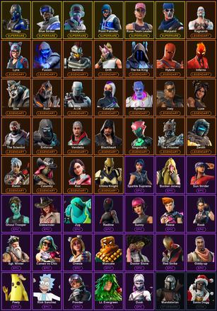 [PC/PSN/XBOX] 116 Skins | Blue Striker | Breakpoint | Ol' Woody | Perfect Point | Point Patroller | Reaper | Reckoning | Rose Team Leader | Trilogy | Warpaint | A.I.M. | Blackheart | Calamity | Catalyst | Dire | Drift | Enforcer | Fusion | Hybrid — image 2