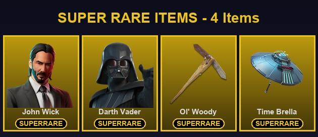 [PC/PSN/XBOX] 281 Skins | Darth Vader | John Wick | Ol' Woody | Era | Hadean Key | Hades | Joltara | Malik | Mizuki | Nezumi | Paradigm (Reality-659) | Peter Griffin | Photonic Striker | Renzo the Destroyer | Ronin | Snap | Spectra Knight — Fortnite account listing