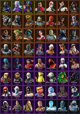 [PC] 82 Skins | Blitz | Galaxy | Prodigy | Reckoning | Stellar Axe | Trilogy | A.I.M. | Battle Hound | Blackheart | Calamity | Dire | Drift | Frozen Love Ranger | Frozen Raven | Frozen Red Knight | Hybrid | Luxe | Lynx | Omegarok | Rex | Rox | Ruin — image 2