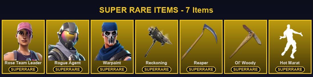 [PC/PSN/XBOX] 103 Skins | Ol' Woody | Reaper | Reckoning | Rogue Agent | Rose Team Leader | Warpaint | Calamity | Deadpool | Drift | Fade | Fusion | Gear Specialist Maya | Joey | Kymera | Lynx | Mandalorian | Midas | Predator | Ragnarok | Raz | Ronin — Fortnite account listing