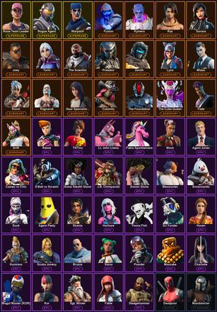 [PC/PSN/XBOX] 103 Skins | Ol' Woody | Reaper | Reckoning | Rogue Agent | Rose Team Leader | Warpaint | Calamity | Deadpool | Drift | Fade | Fusion | Gear Specialist Maya | Joey | Kymera | Lynx | Mandalorian | Midas | Predator | Ragnarok | Raz | Ronin — image 2