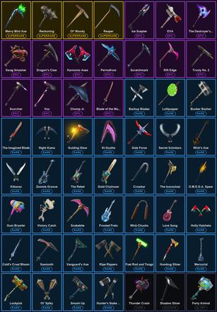 [PC/XBOX] 83 Skins | Blitz | Blue Team Leader | Elite Agent | Havoc | Merry Mint Axe | Ol' Woody | Reaper | Reckoning | Rogue Agent | Rose Team Leader | Sub Commander | The Reaper | Warpaint | Blackheart | Calamity | Carbide | Dark Voyager | Drift — image 4