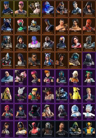 [PC/PSN] 108 Skins | Ol' Woody | Psycho Bandit | Rose Team Leader | Warpaint | Blackheart | Catalyst | Deadpool | Eternal Knight | Fade | Fusion | Gear Specialist Maya | Hybrid | Joey | Kymera | Luxe | Lynx | Mandalorian | Menace | Midas | Predator | Raz — image 2