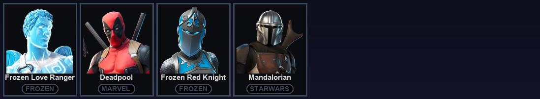 [PC/XBOX] 544 Skins | Blizzard Bomber | Blue Striker | Carbon Commando | Darth Vader | Ol' Woody | Perfect Point | Point Patroller | Prodigy | Reaper | Reckoning | Sultura | Travis Scott | Trilogy | Backlash | Calamity | Carbide | Catalyst | Deadpool — image 3