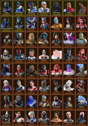 [PC/XBOX] 544 Skins | Blizzard Bomber | Blue Striker | Carbon Commando | Darth Vader | Ol' Woody | Perfect Point | Point Patroller | Prodigy | Reaper | Reckoning | Sultura | Travis Scott | Trilogy | Backlash | Calamity | Carbide | Catalyst | Deadpool — image 2