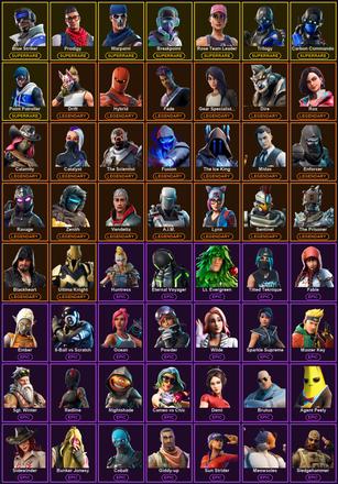 [PC/XBOX] 86 Skins | Blue Striker | Breakpoint | Carbon Commando | Controller | Ol' Woody | Perfect Point | Point Patroller | Prodigy | Reaper | Reckoning | Rose Team Leader | Trilogy | Warpaint | A.I.M. | Blackheart | Calamity | Catalyst | Deadpool — image 2