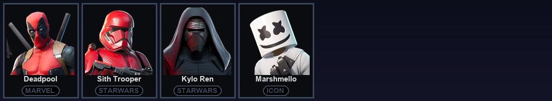 [PC/XBOX] 86 Skins | Blue Striker | Breakpoint | Carbon Commando | Controller | Ol' Woody | Perfect Point | Point Patroller | Prodigy | Reaper | Reckoning | Rose Team Leader | Trilogy | Warpaint | A.I.M. | Blackheart | Calamity | Catalyst | Deadpool — image 3