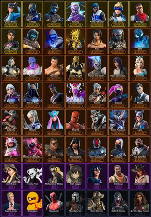 [PC/PSN/XBOX] 184 Skins | Cloud Striker | Controller | Fixer | Galaxy | Leviathan Axe | Neo Versa | Perfect Point | Point Patroller | Prodigy | Reaper | Reckoning | Stellar Axe | Trilogy | Trinity Trooper | Alli | Blackheart | Calamity | Catalyst — image 2