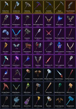 [PC/PSN/XBOX] 184 Skins | Cloud Striker | Controller | Fixer | Galaxy | Leviathan Axe | Neo Versa | Perfect Point | Point Patroller | Prodigy | Reaper | Reckoning | Stellar Axe | Trilogy | Trinity Trooper | Alli | Blackheart | Calamity | Catalyst — image 4
