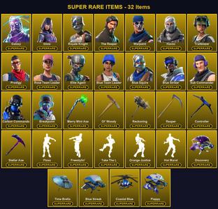 [PC/PSN/XBOX] 115 Skins | Blue Squire | Blue Striker | Blue Team Leader | Breakpoint | Carbon Commando | Controller | Elite Agent | Galaxy | Glow | Havoc | Merry Mint Axe | Ol' Woody | Prodigy | Reaper | Reckoning | Rose Team Leader | Royale Knight — Fortnite account listing
