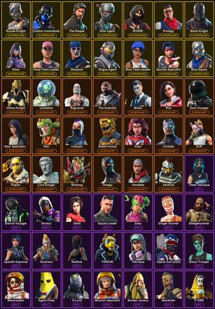[PC/PSN/XBOX] 87 Skins | AC/DC | Black Knight | Blue Squire | Blue Team Leader | Carbon Commando | Controller | Elite Agent | Glow | IKONIK | Ol' Woody | Prodigy | Reaper | Rogue Agent | Rose Team Leader | Royale Knight | Sparkle Specialist | The Reaper — image 2