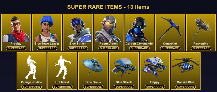 [PC/PSN] 102 Skins | Blue Striker | Blue Team Leader | Carbon Commando | Controller | Prodigy | Reckoning | Rogue Agent | Blackheart | Calamity | Drift | Era | Hadean Key | Hades | Hybrid | Lynx | Optimus Prime | Zenith | Zeus | 1-Ball | 8-Ball vs Scratch — Fortnite account listing