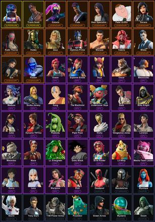 [PC/PSN/XBOX] 143 Skins | Astro Jack | Leviathan Axe | Travis Scott | Deadpool | Era | Fade | Fusion | Galaxia | Gear Specialist Maya | Hadean Key | Hades | Kado Thorne | Mandalorian | Menace | Midas | Optimus Prime | Peter Griffin | Sorana | Valeria — image 2