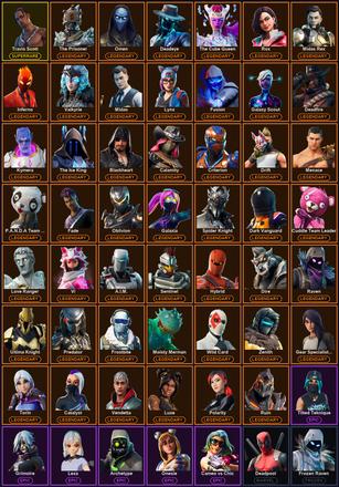 [PC/PSN/XBOX] 221 Skins | Leviathan Axe | Reaper | Reckoning | Travis Scott | A.I.M. | Blackheart | Calamity | Catalyst | Criterion | Cuddle Team Leader | Dark Vanguard | Deadeye | Deadfire | Deadpool | Dire | Drift | Fade | Frostbite | Frozen Love Ranger — image 2