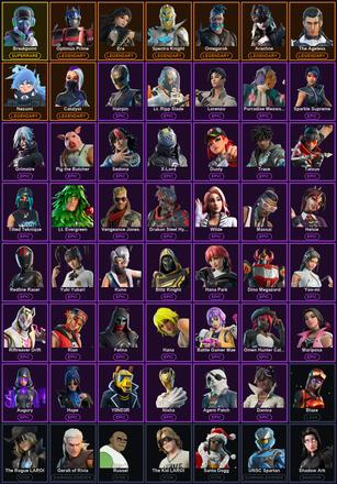 [PC] 97 Skins | Breakpoint | Ol' Woody | Arachne | Blaze | Catalyst | Era | Nezumi | Omegarok | Optimus Prime | Spectra Knight | Spectra Slasher | The Ageless | Winter's Onslaught | Agent Patch | Augury | Battle Gamer Mae | Big Bite | Blitz Knight — image 2