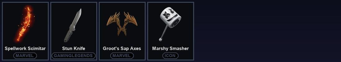 [PC/PSN/XBOX] 26 Skins | Perfect Point | Blackheart | Drift | Hybrid | Omegarok | Peter Griffin | Spectra Knight | Spectra Slasher | Valeria | Winter's Onslaught | Blade of the Waning Moon | Dragon's Claw | Dumbbell Driver | Ember Pick | Groot's Sap Axes — image 4