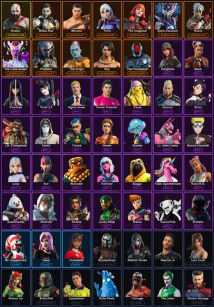[PC/PSN/XBOX] 66 Skins | Kratos | Leviathan Axe | Mandalorian | Menace | Midas Rex | Predator | Raz | Ronin | Spire Assassin | The Cube Queen | The Foundation | The Imagined | The Origin | Torin | Yautja Wristblades | Abstrakt | Agent Jones — image 2