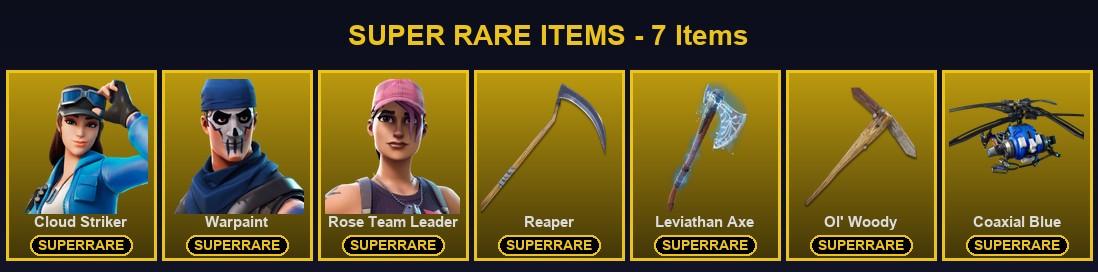 [PC/PSN/XBOX] 165 Skins | Cloud Striker | Leviathan Axe | Ol' Woody | Reaper | Rose Team Leader | Warpaint | Blackheart | Blaze | Deadpool | Eternal Knight | Fade | Galaxia | Galaxy Scout | Gear Specialist Maya | Hybrid | Luxe | Malice | Mandalorian — Fortnite account listing