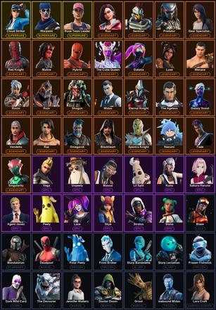 [PC/PSN/XBOX] 165 Skins | Cloud Striker | Leviathan Axe | Ol' Woody | Reaper | Rose Team Leader | Warpaint | Blackheart | Blaze | Deadpool | Eternal Knight | Fade | Galaxia | Galaxy Scout | Gear Specialist Maya | Hybrid | Luxe | Malice | Mandalorian — image 2