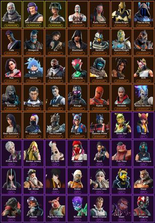 [PC/PSN/XBOX] 121 Skins | Havoc | Sub Commander | Trailblazer | Blackheart | Catalyst | Deadpool | Drift | Enforcer | Era | Fade | Gear Specialist Maya | Hybrid | Kado Thorne | Luxe | Lynx | Midas | Nezumi | Omegarok | Optimus Prime | Ragnarok | Ravage — image 2