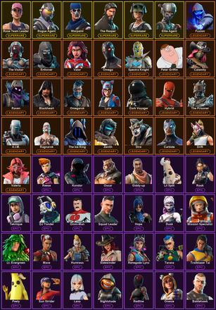 [PC/PSN] 100 Skins | Elite Agent | Ol' Woody | Reckoning | Rogue Agent | Rose Team Leader | The Reaper | Trailblazer | Warpaint | A.I.M. | Blackheart | Calamity | Carbide | Dark Voyager | Dire | Drift | Enforcer | Fusion | Hybrid | Lynx | Mandalorian — image 2
