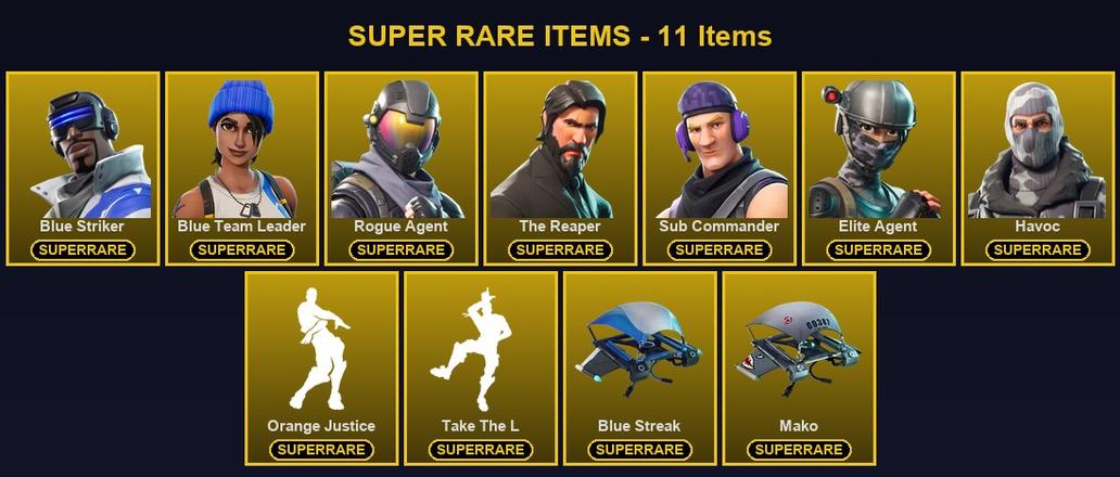[PC/PSN/XBOX] 44 Skins | Blue Striker | Blue Team Leader | Elite Agent | Havoc | Rogue Agent | Sub Commander | The Reaper | Carbide | Dark Vanguard | Dark Voyager | Drift | Enforcer | Omega | Ragnarok | Ravage | Raven | Red Knight | The Visitor — image 1