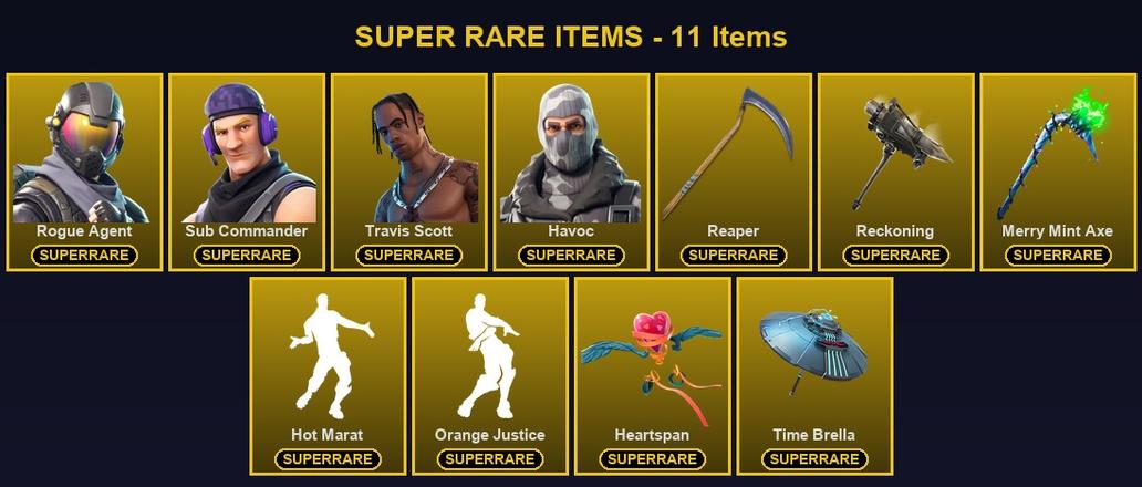 [PC/PSN/XBOX] 147 Skins | Havoc | Merry Mint Axe | Reaper | Reckoning | Rogue Agent | Sub Commander | Travis Scott | A.I.M. | Ark | Blackheart | Blaze | Calamity | Carbide | Catalyst | Deadpool | Dire | Drift | Enforcer | Fallen Love Ranger | Firebrand — image 1
