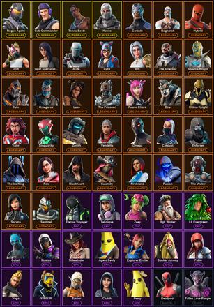 [PC/PSN/XBOX] 147 Skins | Havoc | Merry Mint Axe | Reaper | Reckoning | Rogue Agent | Sub Commander | Travis Scott | A.I.M. | Ark | Blackheart | Blaze | Calamity | Carbide | Catalyst | Deadpool | Dire | Drift | Enforcer | Fallen Love Ranger | Firebrand — image 2