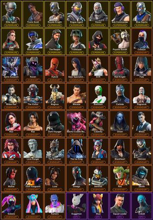 [PC/PSN/XBOX] 271 Skins | Aloy | Blue Squire | Blue Striker | Elite Agent | Havoc | IKONIK | Leviathan Axe | Psycho Bandit | Reaper | Reckoning | Rogue Agent | Royale Knight | Sub Commander | The Reaper | Trailblazer | Travis Scott | Alli | Backlash — image 2