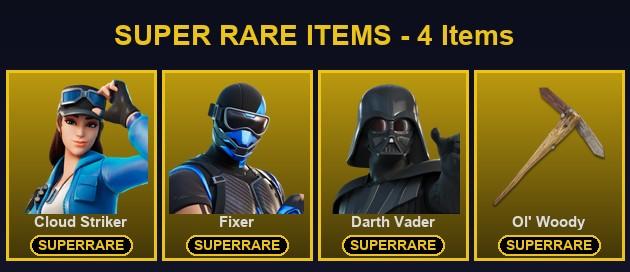 [PC/XBOX] 164 Skins | Cloud Striker | Darth Vader | Fixer | Ol' Woody | Joey | Kymera | Malik | Mandalorian | Mecha Cuddle Master | Menace | Paradigm (Reality-659) | Predator | Raz | Snap | Spire Assassin | The Cube Queen | The Imagined | The Origin — image 1