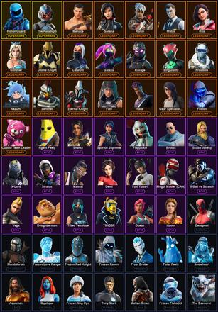 [PC/PSN/XBOX] 149 Skins | Honor Guard | Reaper | The Paradigm | Catalyst | Cuddle Team Leader | Deadpool | Eternal Knight | Fade | Fate | Frostbite | Frozen Love Ranger | Frozen Raven | Frozen Red Knight | Fusion | Galaxia | Gear Specialist Maya | Glimmer — image 2