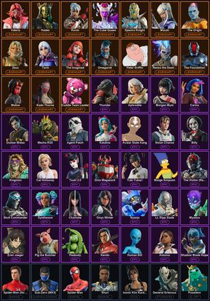 [PC/PSN/XBOX] 185 Skins | Cuddle Team Leader | Hadean Key | Hades | Kado Thorne | Malice | Mizuki | Omegarok | Peter Griffin | Renzo the Destroyer | Ronin | Spectra Knight | Spectra Slasher | The Cube Queen | The Foundation | The Imagined | The Origin — image 2