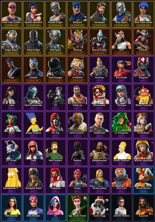 [PC/PSN/XBOX] 59 Skins | AC/DC | Black Knight | Blue Squire | Blue Team Leader | Elite Agent | Ol' Woody | Reckoning | Rogue Agent | Rose Team Leader | Royale Knight | Sparkle Specialist | The Reaper | Warpaint | Calamity | Carbide | Crackshot — image 2