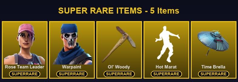 [PC/PSN] 53 Skins | Ol' Woody | Rose Team Leader | Warpaint | Drift | Frozen Love Ranger | Frozen Raven | Frozen Red Knight | Lynx | Omegarok | Ragnarok | Raz | Spectra Knight | Spectra Slasher | The Ice King | Vertex | Wild Card | Winter's Onslaught — Fortnite account listing