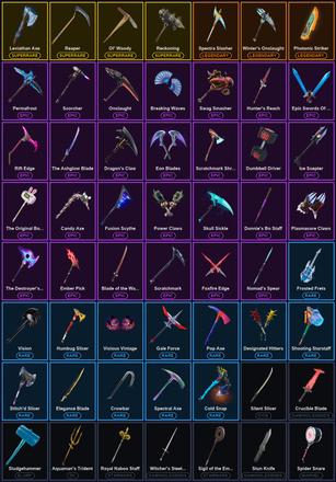 [PC/XBOX] 204 Skins | Cloud Striker | Fixer | Leviathan Axe | Ol' Woody | Point Patroller | Reaper | Reckoning | Rose Team Leader | Scout | Travis Scott | Trilogy | Warpaint | A.I.M. | All Might | Backlash | Blackheart | Calamity | Carbide | Catalyst — image 4