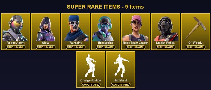 [PC/PSN] 69 Skins | Breakpoint | Glow | Ol' Woody | Rogue Agent | Rose Team Leader | Stealth Reflex | Warpaint | Blackheart | Carbide | Catalyst | Deadpool | Fusion | Gear Specialist Maya | Hybrid | Luxe | Mandalorian | Omega | Rox | Ruin | Sentinel — Fortnite account listing