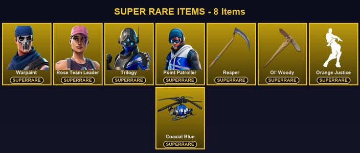 [PC/XBOX] 73 Skins | Ol' Woody | Point Patroller | Reaper | Rose Team Leader | Trilogy | Warpaint | Carbide | Drift | Galaxy Scout | Joey | Kymera | Mandalorian | Menace | Predator | Raz | Ronin | Snap | Spire Assassin | The Cube Queen | The Imagined — Fortnite account listing